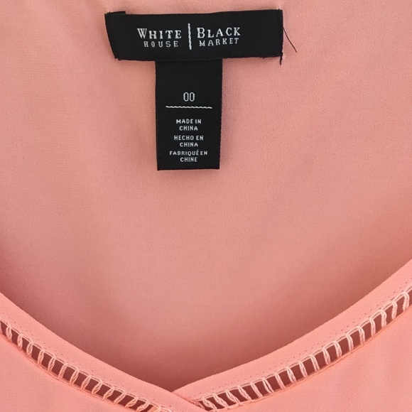 White House Black Market Asymmetric Tiered Dress - Picture 7 of 7